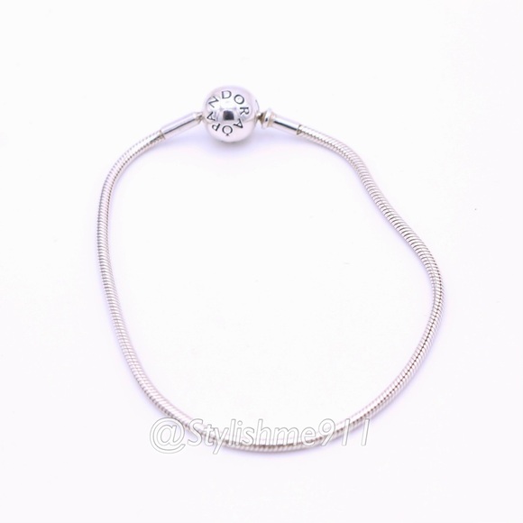 Authentic PANDORA Sterling Silver ESSENCE Bracelet with Pandora Clasp - Picture 3 of 9
